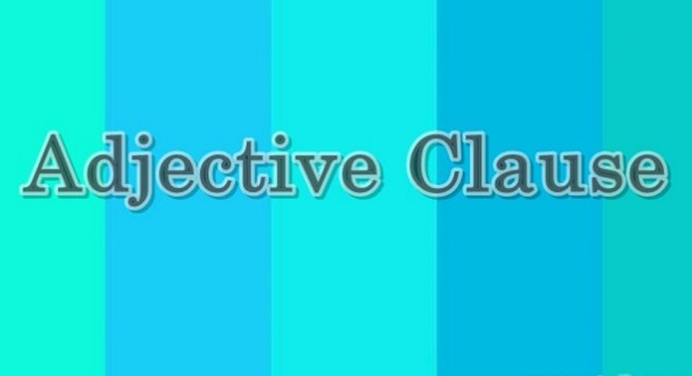 contoh adjective clause