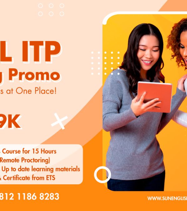 SUN English TOEFL Bundling Promo