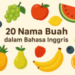 20 nama buah dalam bahasa inggris